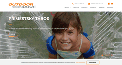 Desktop Screenshot of outdoorwave.cz
