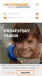 Mobile Screenshot of outdoorwave.cz